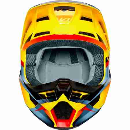 фото 2 Мотошлемы Мотошлем Fox V1 Motif Helmet Yellow L