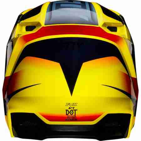фото 4 Мотошлемы Мотошлем Fox V1 Motif Helmet Yellow XL