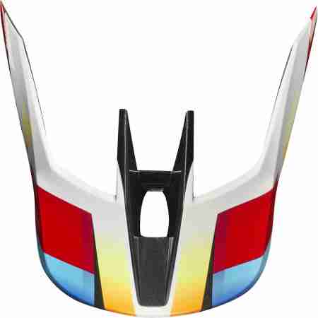 фото 1 Запчастини для шолома Козирок для мотошолому Fox MX19 V3 Helmet Visor - Motif Red-Yellow L-XL