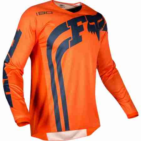 фото 3 Кроссовая одежда Мотоджерси Fox Youth 180 Cota Jersey Orange L