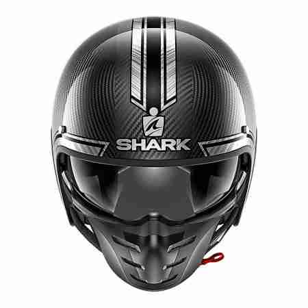 фото 3 Мотошлемы Мотошлем Shark S-Drak Carbon Vinta Black-Grey S