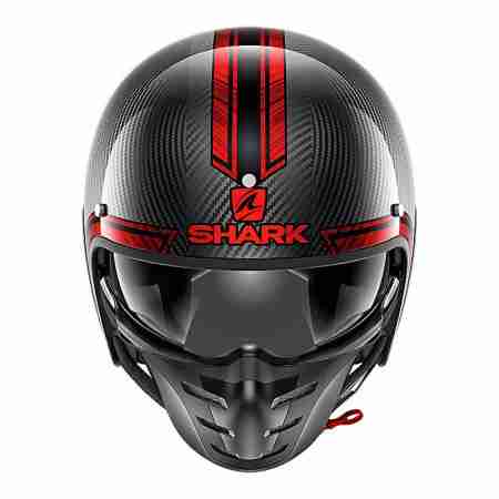 фото 2 Мотошлемы Мотошлем Shark S-Drak Carbon Vinta Black-Red M