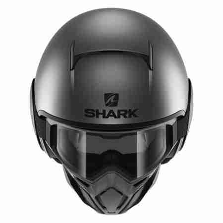 фото 3 Мотошлемы Мотошлем Shark Street Drak Neon Mat Black-Grey S