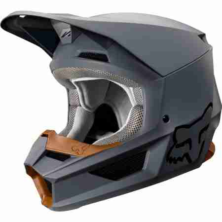 фото 1 Мотошоломи Мотошолом Fox V1 Matte Helmet Stone S