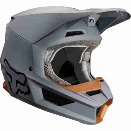 фото 3 Мотошлемы Мотошлем Fox V1 Matte Helmet Stone S
