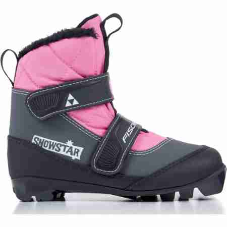 фото 1 Ботинки для беговых лыж Ботинки для беговых лыж детские Fischer Snowstar Pink 32 (2017-18)
