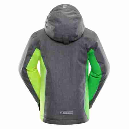 фото 4 Мотокуртки Горнолыжная детская куртка Alpine Pro Wiremo Серый-Green 140-146 см