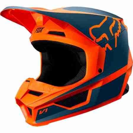 фото 1 Мотошоломи Мотошолом Fox V1 Przm Helmet Orange 2XL
