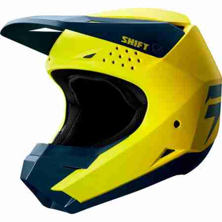 фото 1 Мотошоломи Мотошолом Shift Whit3 Helmet Yellow-Navy L