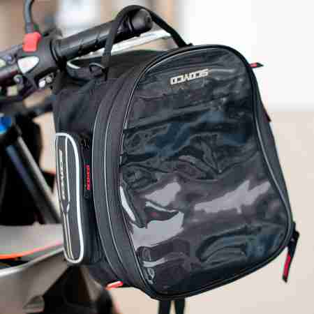 фото 6 Мотокофри, сумки для мотоциклів Сумка на бак Scoyco MB21 Black