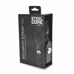 Стропи з вмонтованими тросами STEELCORE Security Strap - Black