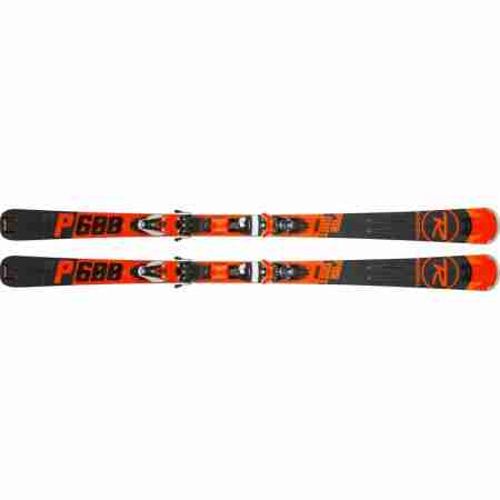 фото 1 Гірські лижі Гірські лижі Rossignol Pursuit 600 Cam 163 з кріпленням NX 12 Konect Dual B80 Black-Red