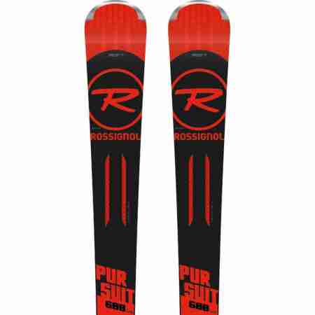 фото 2 Гірські лижі Гірські лижі Rossignol Pursuit 600 Cam 163 з кріпленням NX 12 Konect Dual B80 Black-Red