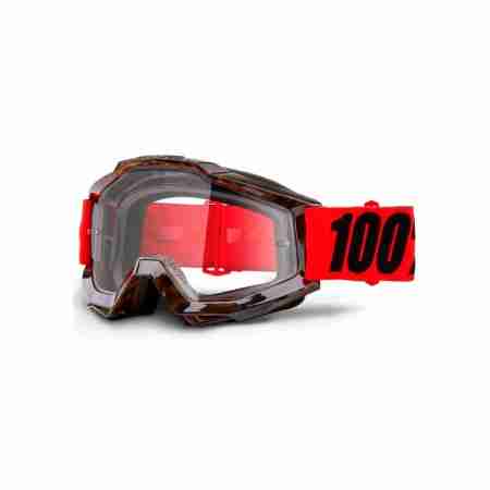 фото 1 Кросові маски і окуляри Мотоокуляри 100% ACCURI Goggle Vendome - Clear Lens