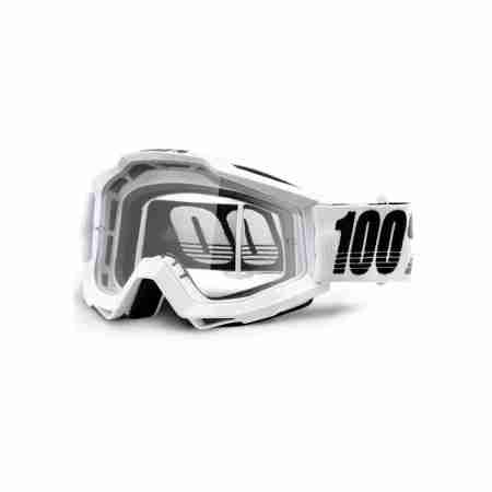 фото 1 Кросові маски і окуляри Мотоокуляри 100% ACCURI Goggle Galactica - Clear Lens