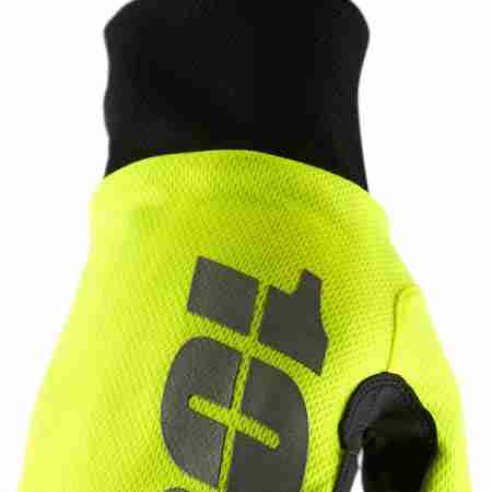 фото 2 Мотоперчатки Мотоперчатки 100% Hydromatic Waterproof Glove Neon Yellow XL (11)