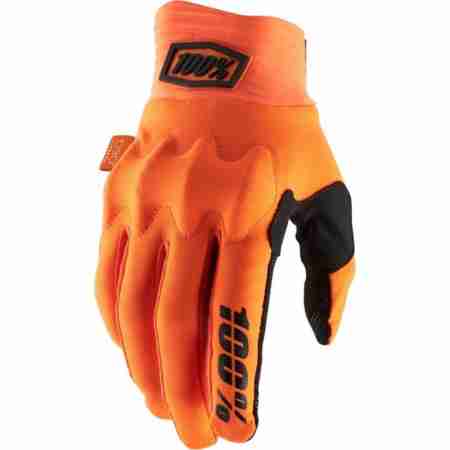 фото 1 Мотоперчатки Мотоперчатки 100% Cognito Glove Fluo Orange-Black XL (11)
