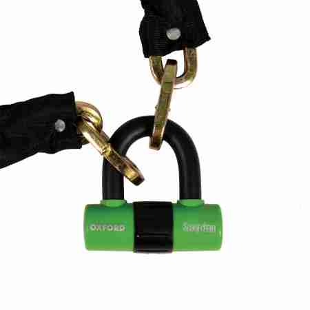 фото 1 Мотозамки Мотозамок-цепь Oxford ScootChain-Heavy duty chain & padlock  1,4 mtr x 9.5mm SQ