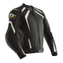 фото 1 Мотокуртки Мотокуртка RST IOM TT Grandstand CE Mens Leather Jacket Black-White 50
