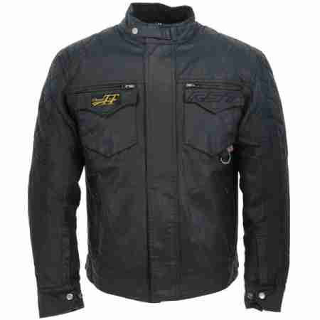 фото 1 Мотокуртки Мотокуртка RST Classic TT Wax Short III CE Mens Textile Jacket Black 52