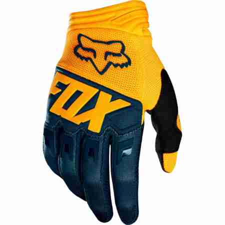 фото 1 Моторукавички Моторукавички Fox Dirtpaw Race Glove Navy-Yellow M (9)
