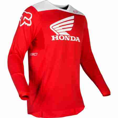 фото 2 Кросовий одяг Мотоджерсі Fox 180 Honda Jersey Red M (2019)