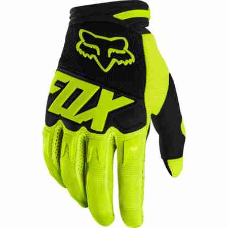 фото 1 Мотоперчатки Мотоперчатки Fox Dirtpaw Race Glove Fluo Yellow S