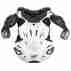 фото 2 Моточерепахи Моточерепаха із захистом шиї Leatt Fusion 3.0 White S-M