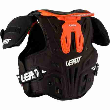 фото 3 Моточерепахи Моточерепаха с защитой шеи детская Leatt Fusion Vest 2.0 Junior Orange 2XL (2018)