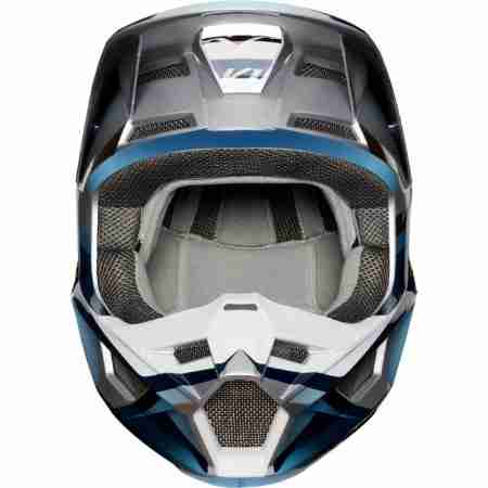 фото 2 Мотошлемы Мотошлем Fox V1 Motif Helmet Blue-Grey XS