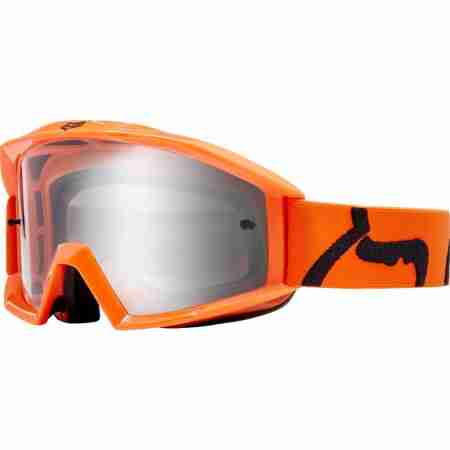 фото 1 Кроссовые маски и очки Мотоочки Fox Main Race Orange Mirror Lens