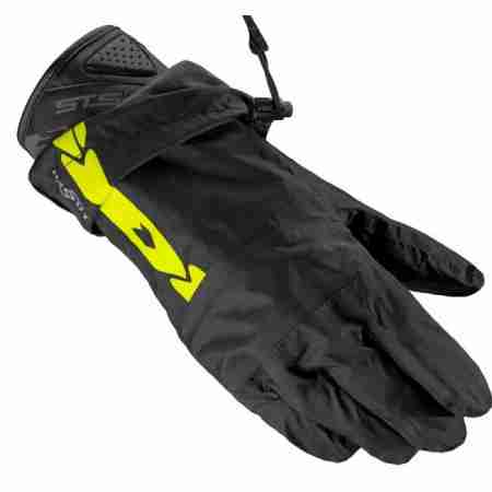 фото 2 Дощовики Дощові рукавички Spidi Black-White-Yellow L