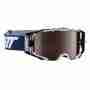 фото 1 Кроссовые маски и очки Мотоочки LEATT Goggle Velocity 6.5 IRIZ - Blue 55% Ink-White Mirror Lens