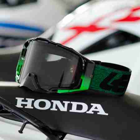 фото 3 Кросові маски і окуляри Мотоокуляри Leatt Goggle Velocity 6.5 - Smoke 34% Black-Green Colored