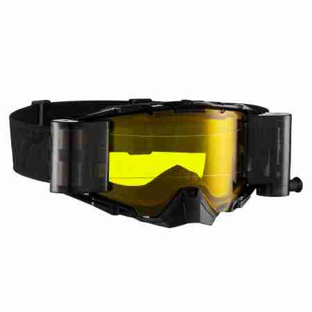 фото 1 Кроссовые маски и очки Мотоочки LEATT Goggle Velocity 6.5 Roll-Off - Yellow 65% Black-Grey Roll-Off