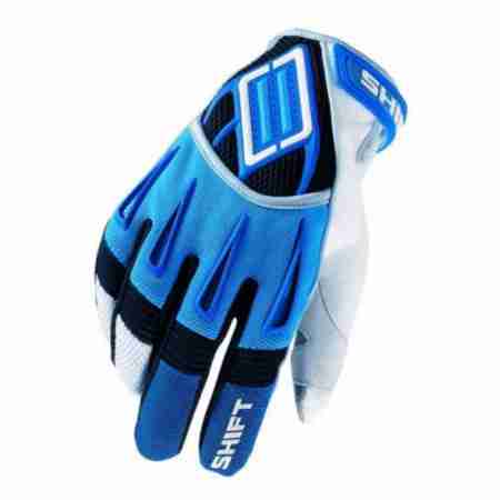 фото 1 Мотоперчатки Мотоперчатки SHIFT Mach MX Glove Blue L (10)