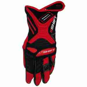 Мотоперчатки SHIFT Hybrid Delta Glove Red S (8)