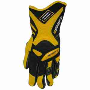 Моторукавички Shift Hybrid Delta Glove Yellow S (8)
