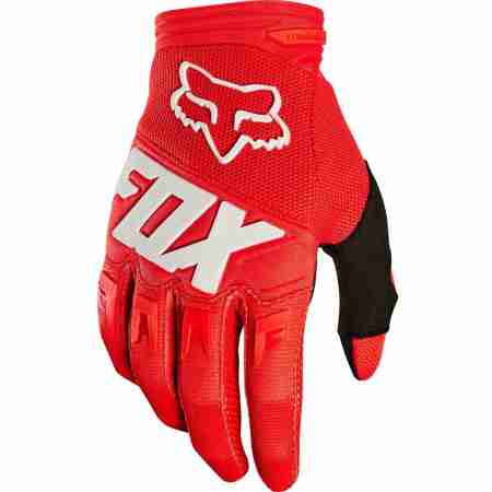 фото 1 Мотоперчатки Мотоперчатки детские FOX YTH Dirtpaw Race Glove Red-White YL (7)