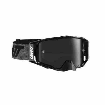 фото 1 Кросові маски і окуляри Мотоокуляри Leatt Goggle Velocity 6.5 Iriz Platinum 28% Black-Grey