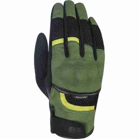 фото 1 Мотоперчатки Мотоперчатки Oxford Brisbane Air Short Summer Glove Green-Black 3XL