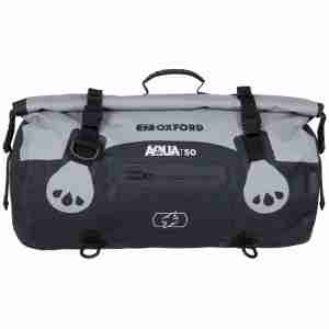 Мотосумка Oxford Aqua T-50 Roll Bag Grey-Black