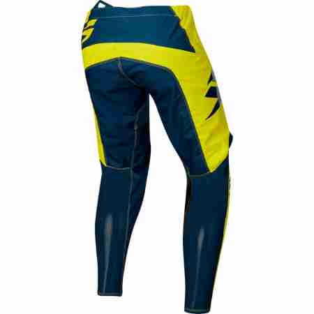 фото 3 Мотоштаны Мотоштаны детские Shift Youth Whit3 York Pant Yellow-Navy 26