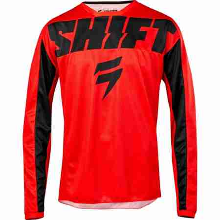 фото 1 Кросовий одяг Мотоджерсі дитяча Shift Youth Whit3 York Jersey Red YXL