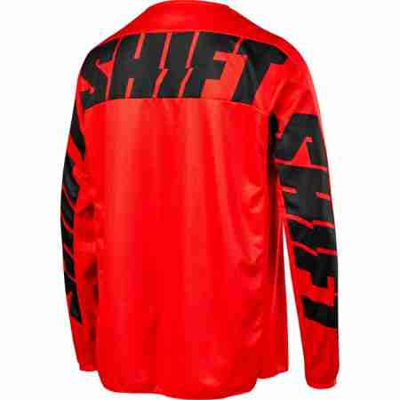 фото 3 Кросовий одяг Мотоджерсі дитяча Shift Youth Whit3 York Jersey Red YXL