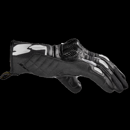 фото 4 Мотоперчатки Мотоперчатки кожаные Spidi G Carbon Black-White L