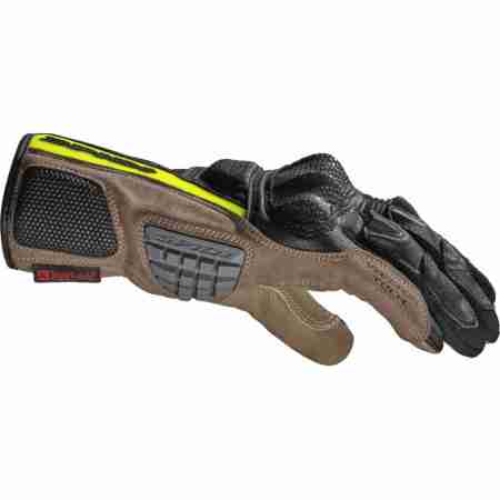 фото 2 Мотоперчатки Мотоперчатки кожаные Spidi Tx Pro Black-Yellow L