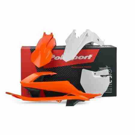 фото 1 Замена пластика на кроссовые мотоциклы Комплект пластика Polisport MX kit with Airbox for KTM SX Orange
