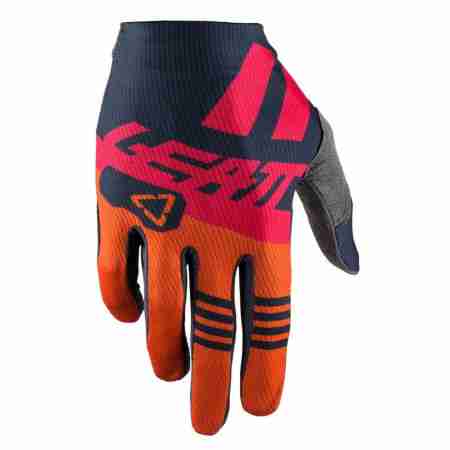 фото 1 Мотоперчатки Мотоперчатки LEATT Glove GPX 1.5 GripR Inked-Orange M (9)