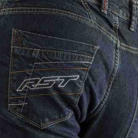 фото 4 Мотоджинсы Мотоджинсы RST Aramid Straight Leg CE Textile Jean Dirty Blue 30